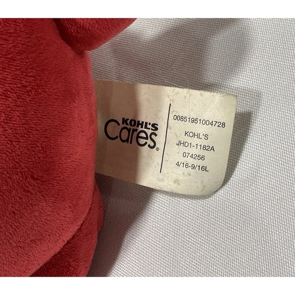 Kohls Clifford The Big Red Dog Plush 13" - Picture 6 of 6